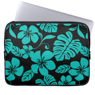 HOUSSE POUR ORDINATEUR PORTABLE BIKINI ROSE (NOIR/TURQUOISE)