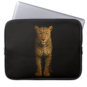 Housse pour ordinateur portable Black 4 Luxe, Léop