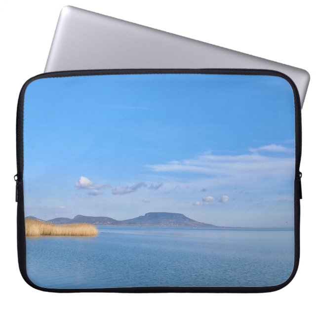 Housse Pour Ordinateur Portable Bleu Balaton (Devant)