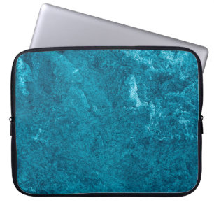 Housse Pour Ordinateur Portable Bleu textureabstrait abstrait, art, décoration gra