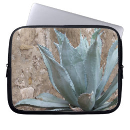 Housse Pour Ordinateur Portable Blue Agave Plante Photo de Texas Mission
