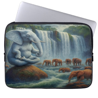 Housse Pour Ordinateur Portable Blue Elephant Laptop Sleeve