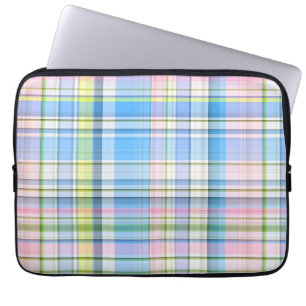 Housse Pour Ordinateur Portable Blue Pink Yellow