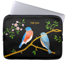 Housse pour ordinateur portable Bluebirds Black