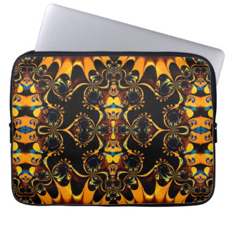 Housse Pour Ordinateur Portable Bohème Tones de la Terre Tribal Batik