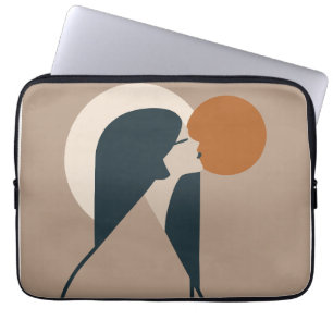 Housse Pour Ordinateur Portable Boho Woman Sun