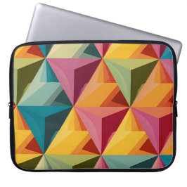 Housse Pour Ordinateur Portable Bold Geometric Triangle Pattern