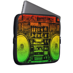 Housse Pour Ordinateur Portable boombox de reggae