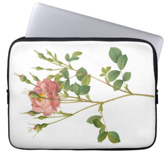 Housse pour ordinateur portable botanique Rosebud