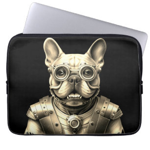 Housse Pour Ordinateur Portable Bouledogue français robot French Bulldog