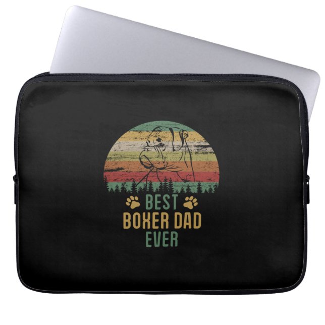 Housse Pour Ordinateur Portable Boxer papa (Devant)