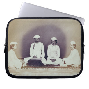 Housse Pour Ordinateur Portable Brahmins indous à Delhi, 19ème siècle (photo de