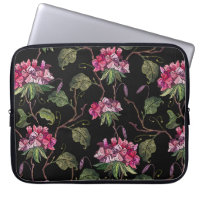 Broderie fleurs de géranium sans couture motif