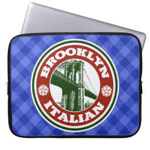 Housse Pour Ordinateur Portable Brooklyn Italien Américain Portable Sleeve