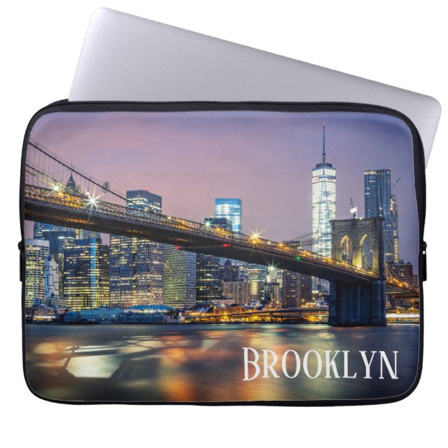 Housse Pour Ordinateur Portable Brooklyn New York (Devant)