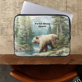 Housse Pour Ordinateur Portable Brown Bear