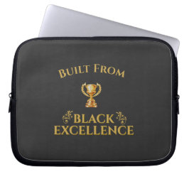 Housse Pour Ordinateur Portable Built From Black Excellence Legacy 