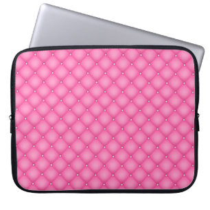 Housse Pour Ordinateur Portable Bureau de style cosy diamant touffeté