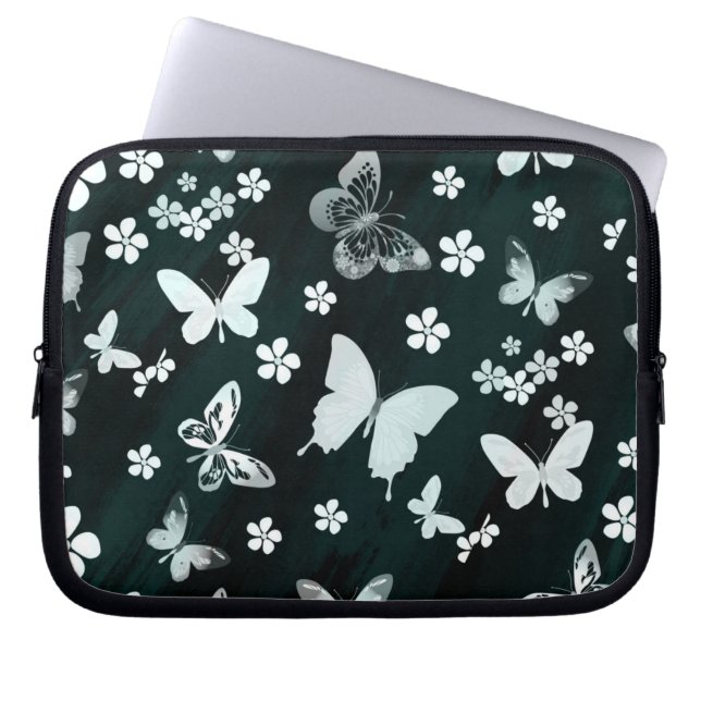 Housse Pour Ordinateur Portable Butterfly Pattern 14 (Devant)