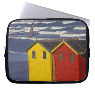 Housse Pour Ordinateur Portable Cabanes de bain de la baie St. James, près de Cape
