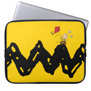 Housse Pour Ordinateur Portable cacahuètes   Charlie Brown volant Kite