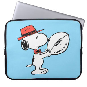 Housse Pour Ordinateur Portable cacahuètes   Coach Football Snoopy