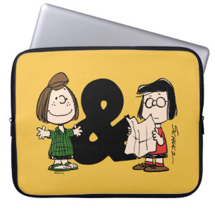 Housse Pour Ordinateur Portable cacahuètes   Pepperment Patty & Marcie