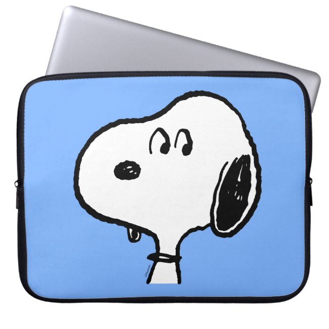 Housse Pour Ordinateur Portable cacahuètes | Snoopy Looks (Devant)
