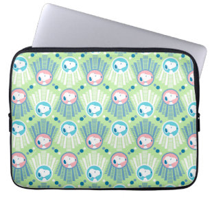 Housse Pour Ordinateur Portable cacahuètes Snoopy Mint Green Deco Dreams Motif
