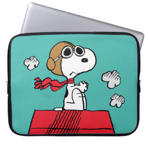 Housse Pour Ordinateur Portable cacahuètes   Snoopy the Flying Ace