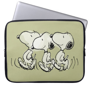 Housse Pour Ordinateur Portable cacahuètes Snoopy Walking Tall