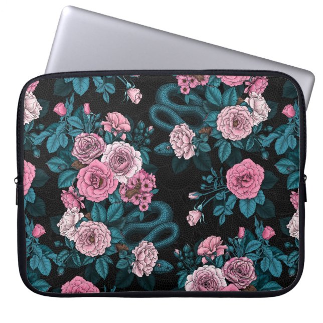 Housse Pour Ordinateur Portable Caché en rose 2 (Devant)