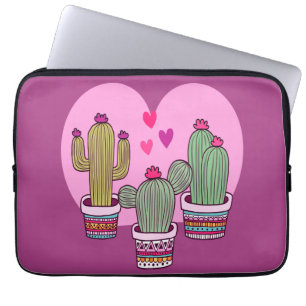Housse Pour Ordinateur Portable Cactus mignon