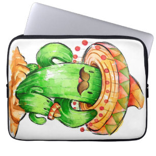Housse Pour Ordinateur Portable Cactus mignon