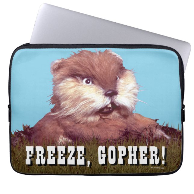 Housse Pour Ordinateur Portable Caddyshack | Freeze, Gopher ! (Devant)