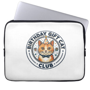 Housse Pour Ordinateur Portable Cadeau d'anniversaire Chat Amateur de Chat - Cadea
