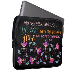 HOUSSE POUR ORDINATEUR PORTABLE CADEAU POUR MAMAN, SOEUR, FILLE, AMIE, PETITE AMIE