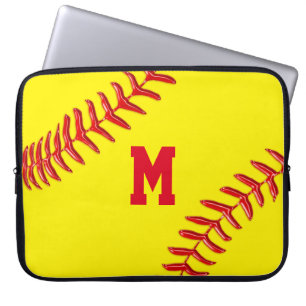 Housse Pour Ordinateur Portable Caisses personnalisées de base-ball pour