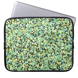 Housse Pour Ordinateur Portable calcul génératif du Motif géométrique Abstrait