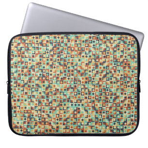 Housse Pour Ordinateur Portable calcul génératif du Motif géométrique Abstrait
