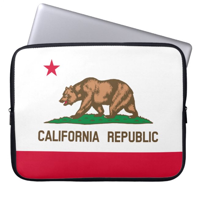 Housse Pour Ordinateur Portable Californie (Devant)