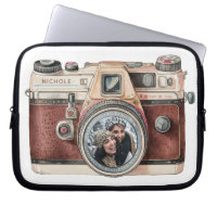 Caméra vintage avec photo