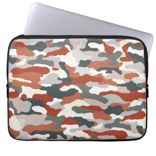 Housse Pour Ordinateur Portable Camouflage d'automne