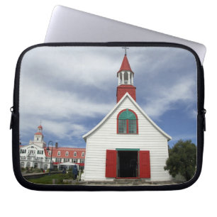 Housse Pour Ordinateur Portable Canada, Québec, Tadoussac. Petite Chapelle,