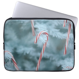 Housse Pour Ordinateur Portable Candy Cane on Tree