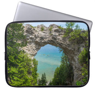Housse Pour Ordinateur Portable Canoeing At Arch Rock