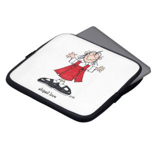 HOUSSE POUR ORDINATEUR PORTABLE CAPOT SUPÉRIEUR DE RECOUVREMENT D'AMOUR D'ABIGAÏL