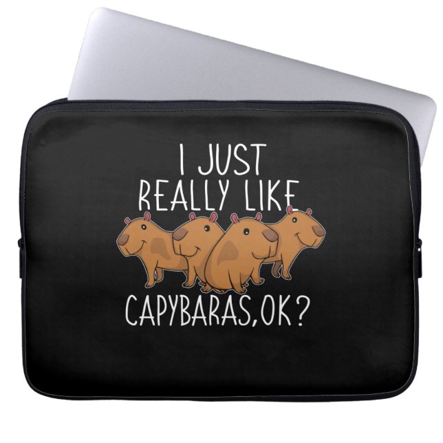 Housse Pour Ordinateur Portable Capybara Venin (Devant)