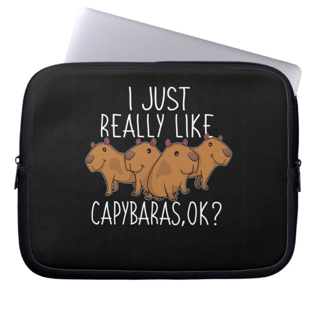 Housse Pour Ordinateur Portable Capybara Venin (Devant)