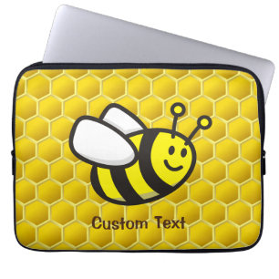Housse Pour Ordinateur Portable Caricature d'abeille